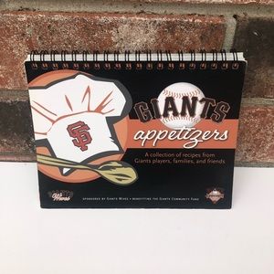 Giants Appetizers Cookbook San Francisco Sponsored by Giants Wives Recipes